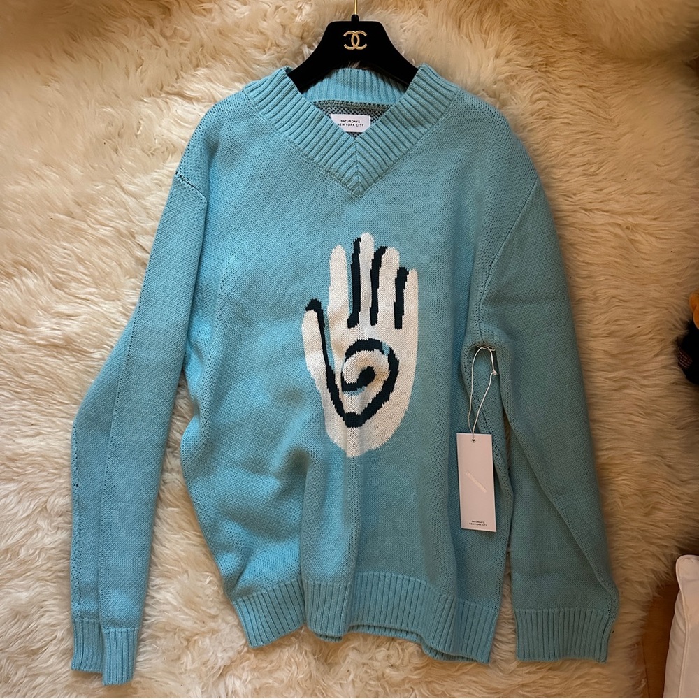 Saturdays New York City Blue Sweater
